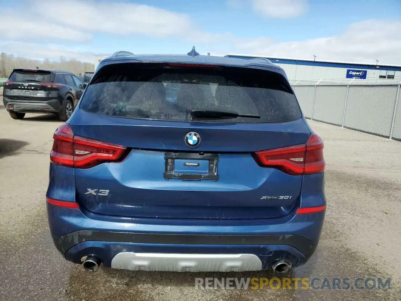 6 fotografías del automóvil dañado 5UXTY5C04LLT36945 BMW X3 2020