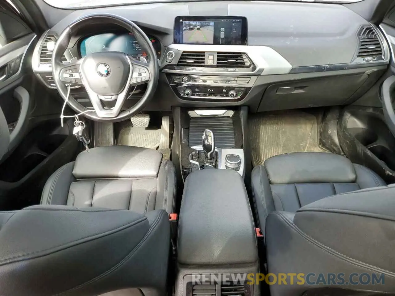 8 fotografías del automóvil dañado 5UXTY5C04LLT36945 BMW X3 2020