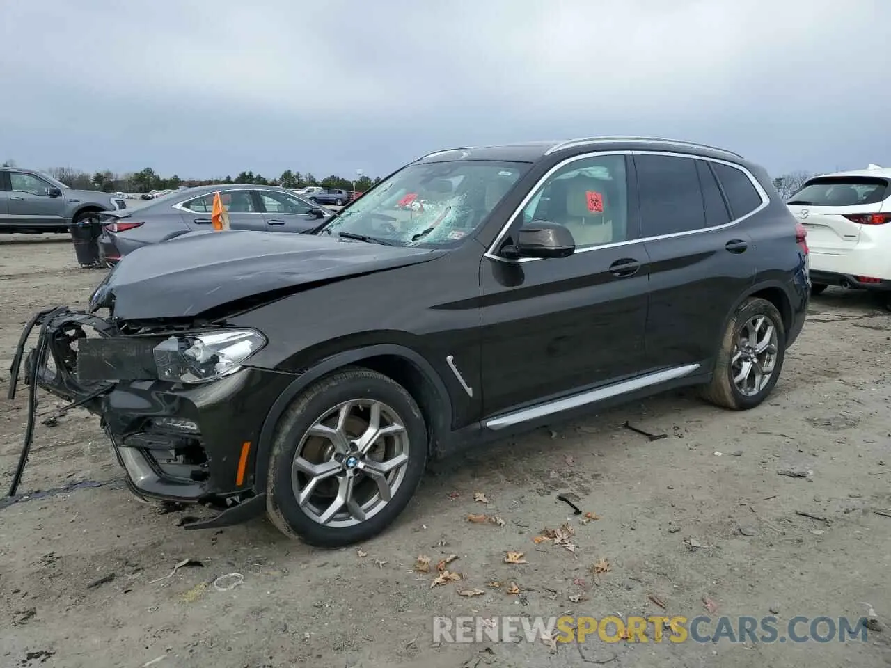 1 fotografías del automóvil dañado 5UXTY5C05L9C92891 BMW X3 2020