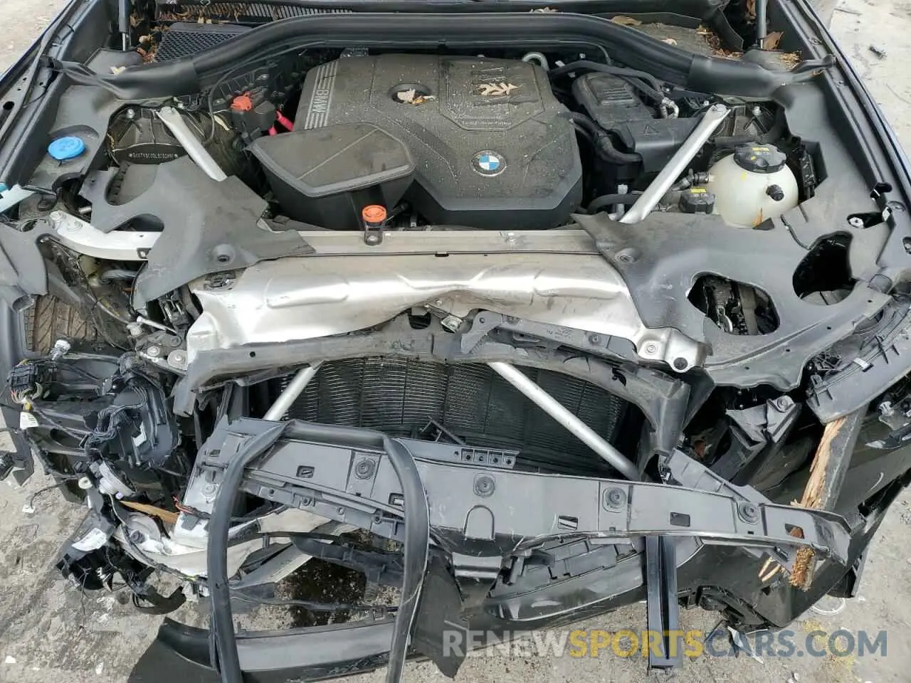 12 fotografías del automóvil dañado 5UXTY5C05L9C92891 BMW X3 2020