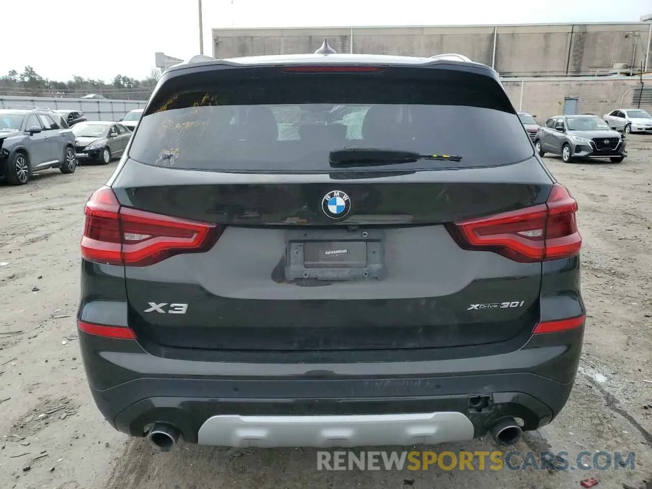 6 fotografías del automóvil dañado 5UXTY5C05L9C92891 BMW X3 2020