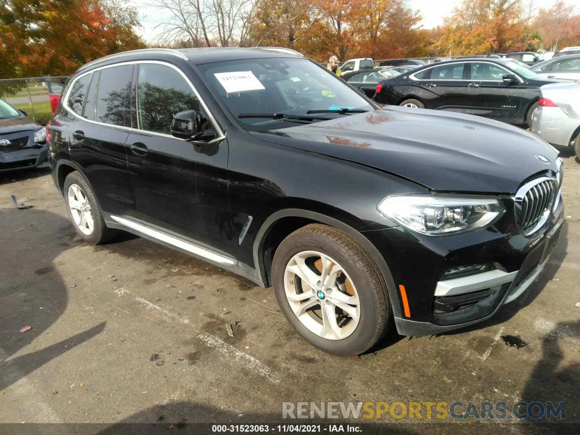1 fotografías del automóvil dañado 5UXTY5C06L9B47407 BMW X3 2020
