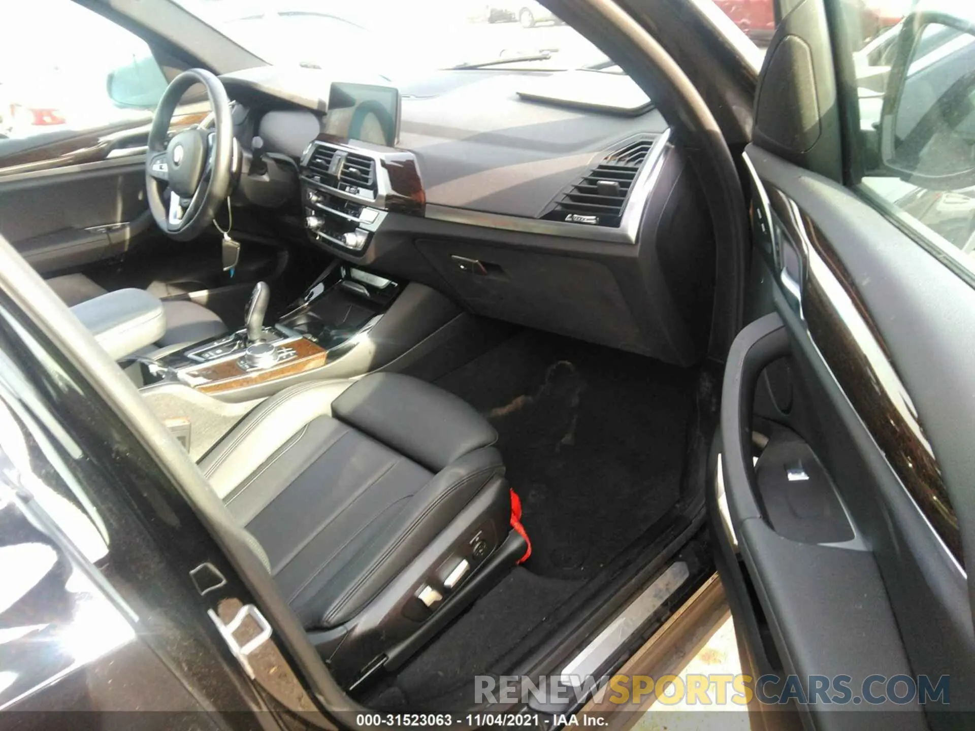 5 fotografías del automóvil dañado 5UXTY5C06L9B47407 BMW X3 2020