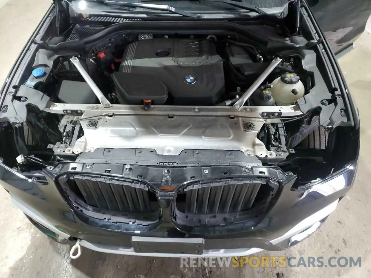12 fotografías del automóvil dañado 5UXTY5C06LLT36722 BMW X3 2020
