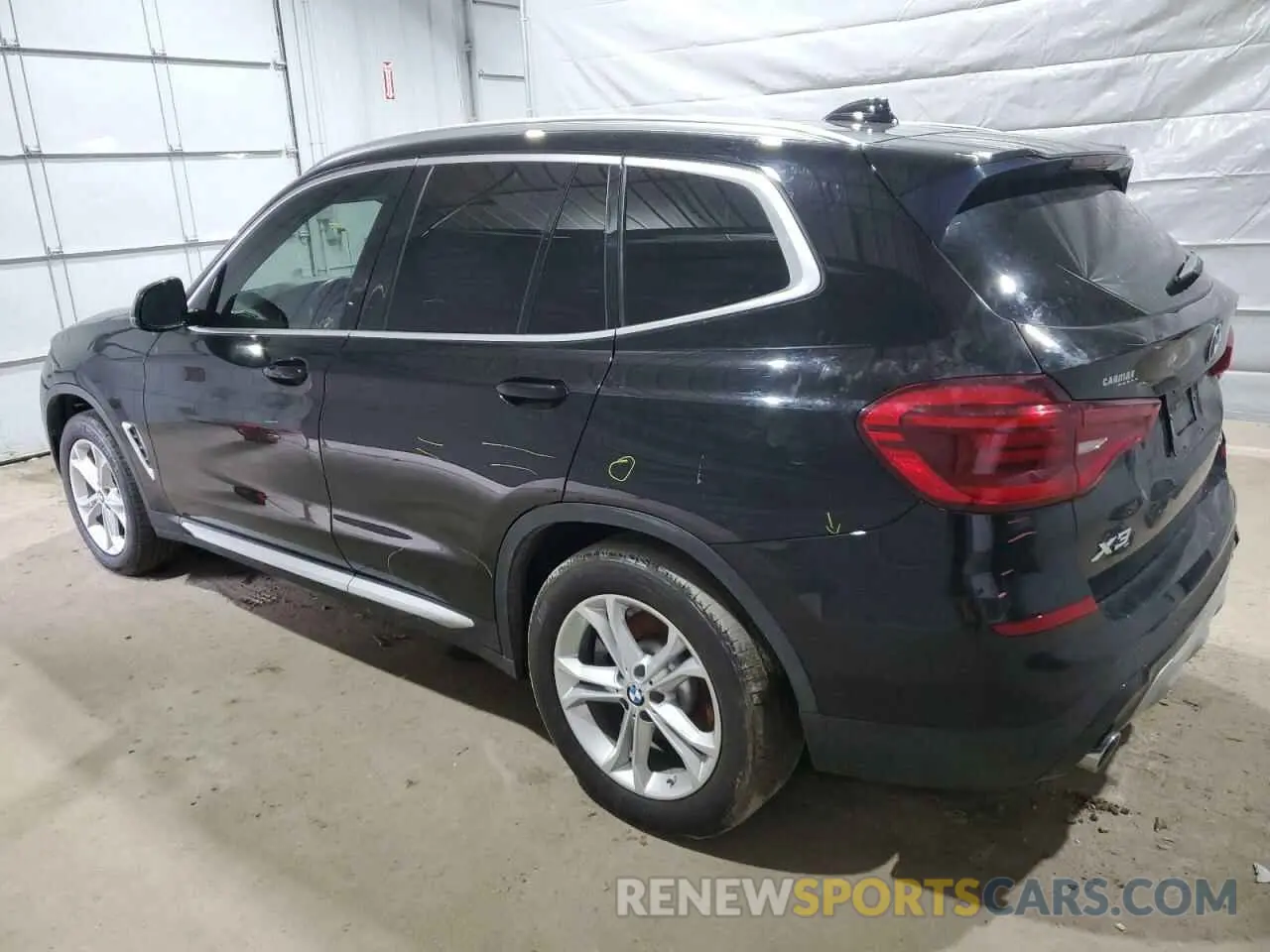 2 fotografías del automóvil dañado 5UXTY5C06LLT36722 BMW X3 2020