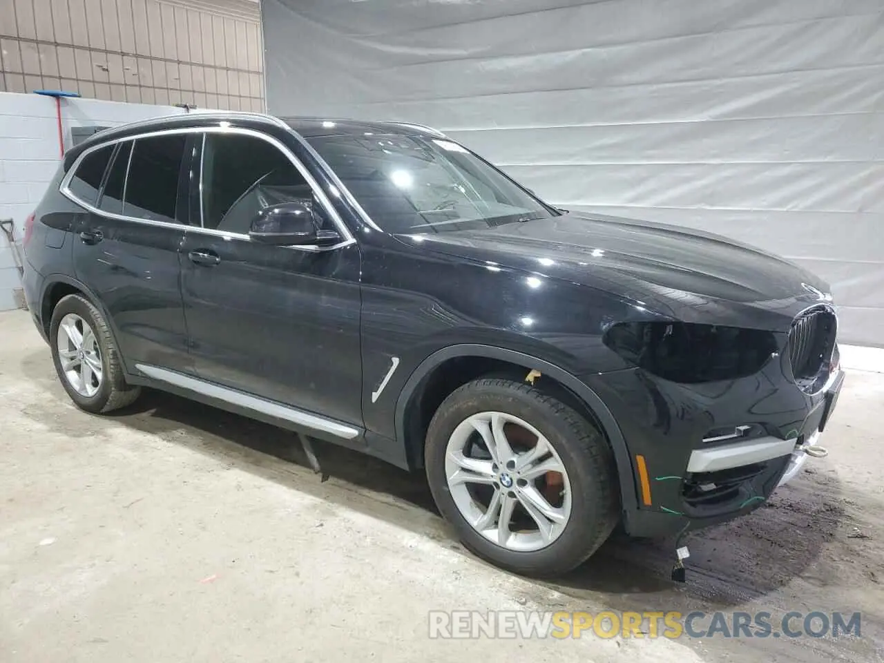 4 fotografías del automóvil dañado 5UXTY5C06LLT36722 BMW X3 2020
