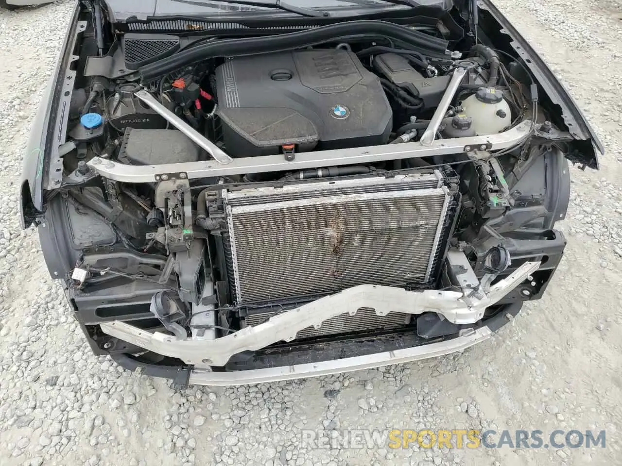 12 fotografías del automóvil dañado 5UXTY5C07L9C41991 BMW X3 2020