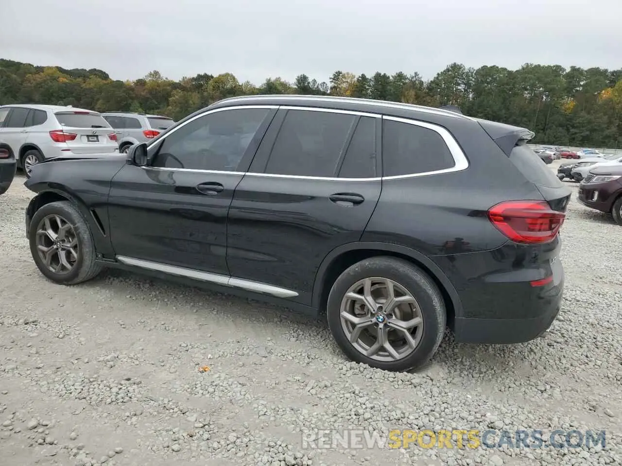 2 fotografías del automóvil dañado 5UXTY5C07L9C41991 BMW X3 2020