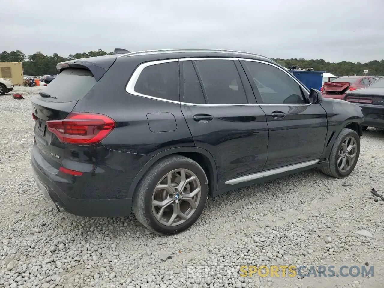 3 fotografías del automóvil dañado 5UXTY5C07L9C41991 BMW X3 2020