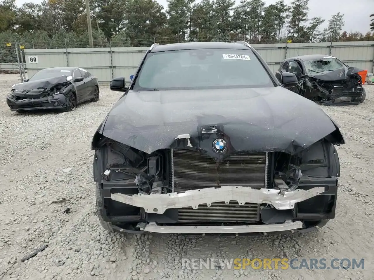 5 fotografías del automóvil dañado 5UXTY5C07L9C41991 BMW X3 2020