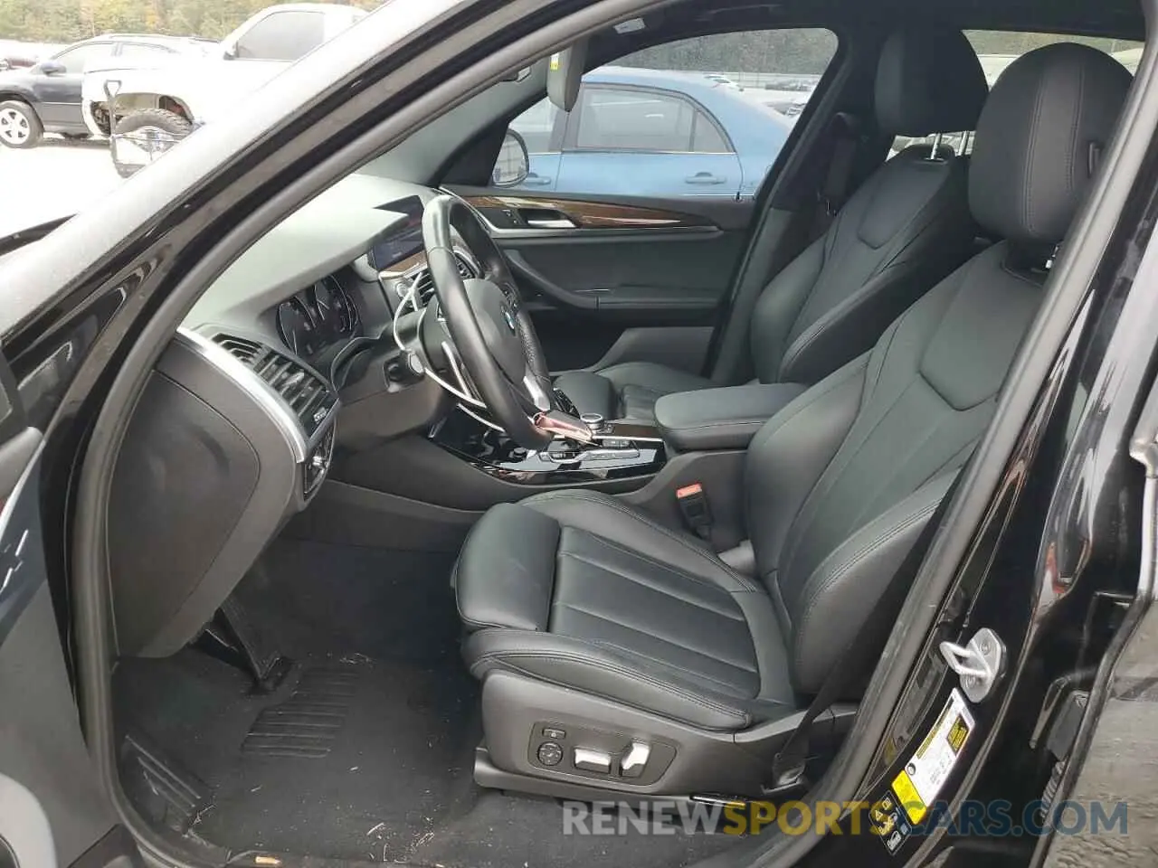 7 fotografías del automóvil dañado 5UXTY5C07L9C41991 BMW X3 2020