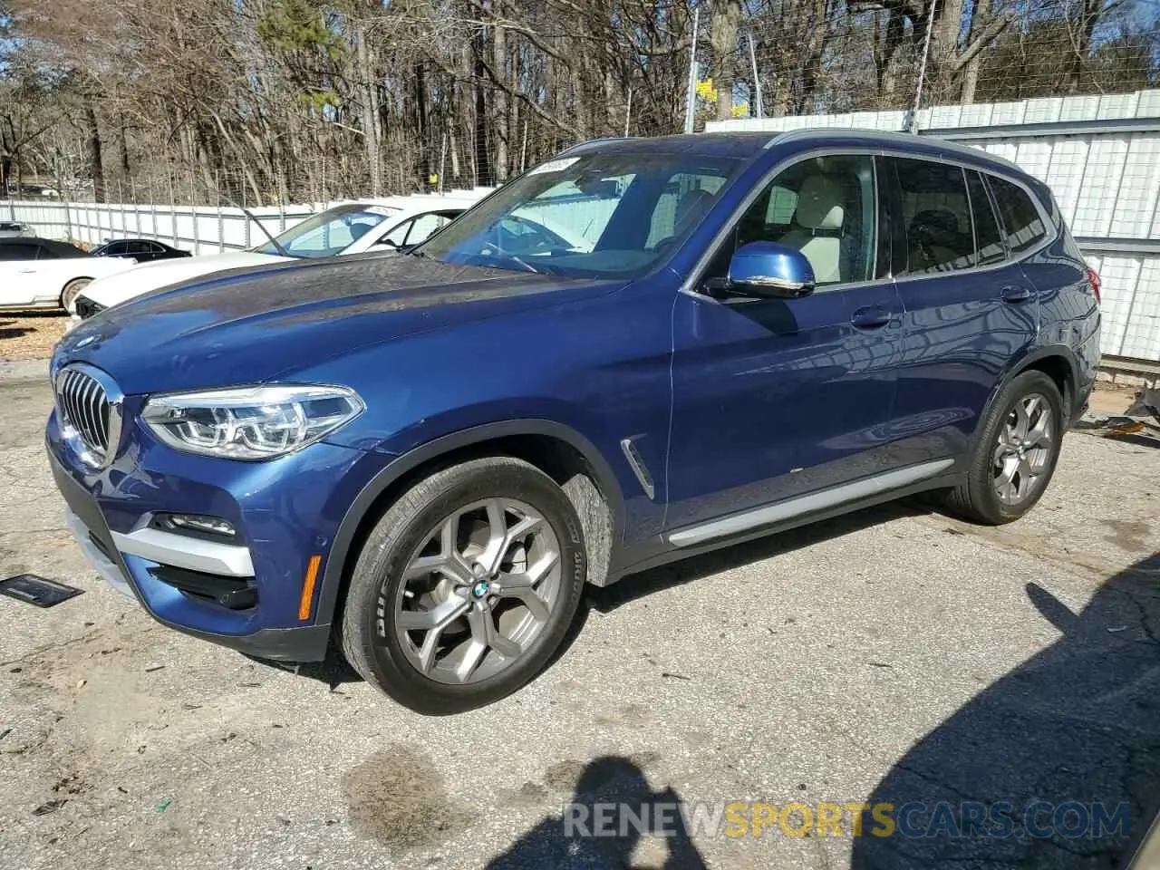1 fotografías del automóvil dañado 5UXTY5C07L9D65002 BMW X3 2020