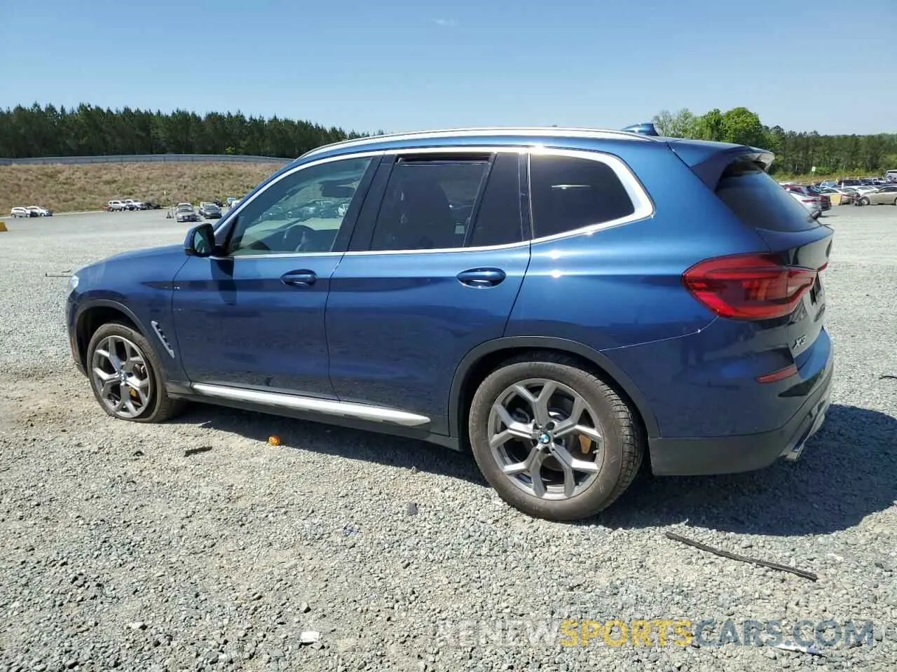 2 fotografías del automóvil dañado 5UXTY5C08L9C59092 BMW X3 2020
