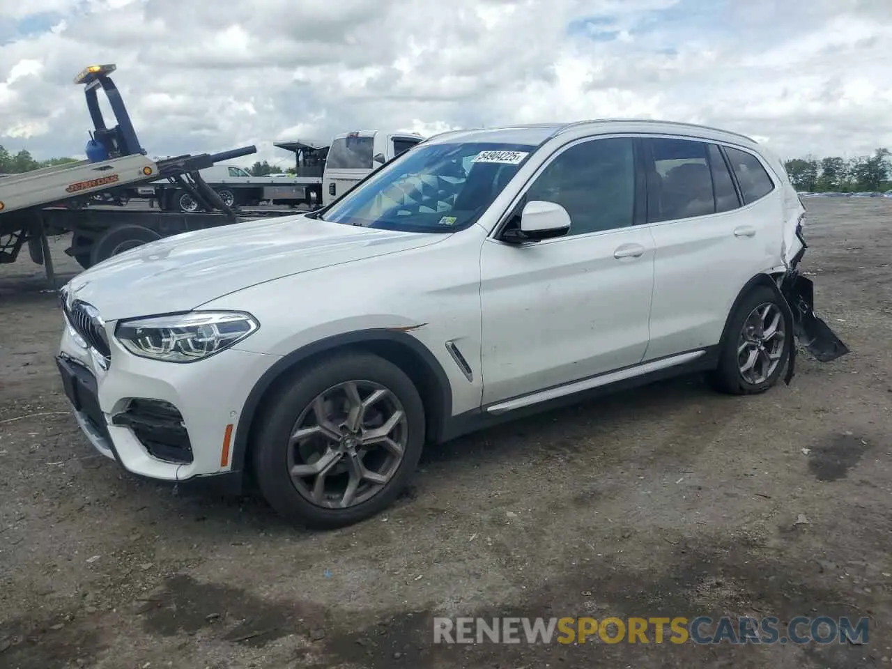 1 fotografías del automóvil dañado 5UXTY5C08LLT32459 BMW X3 2020