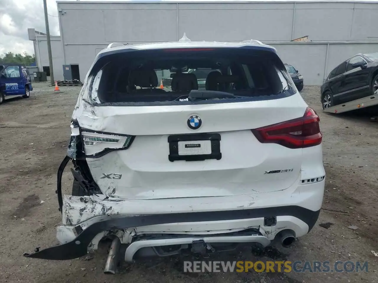 6 fotografías del automóvil dañado 5UXTY5C08LLT32459 BMW X3 2020
