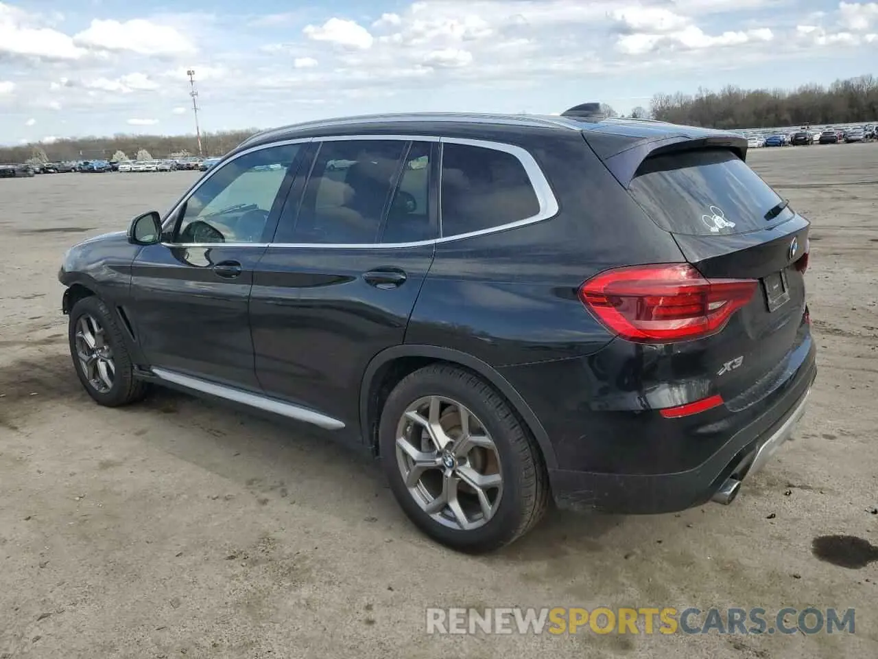 2 fotografías del automóvil dañado 5UXTY5C09L9D25438 BMW X3 2020