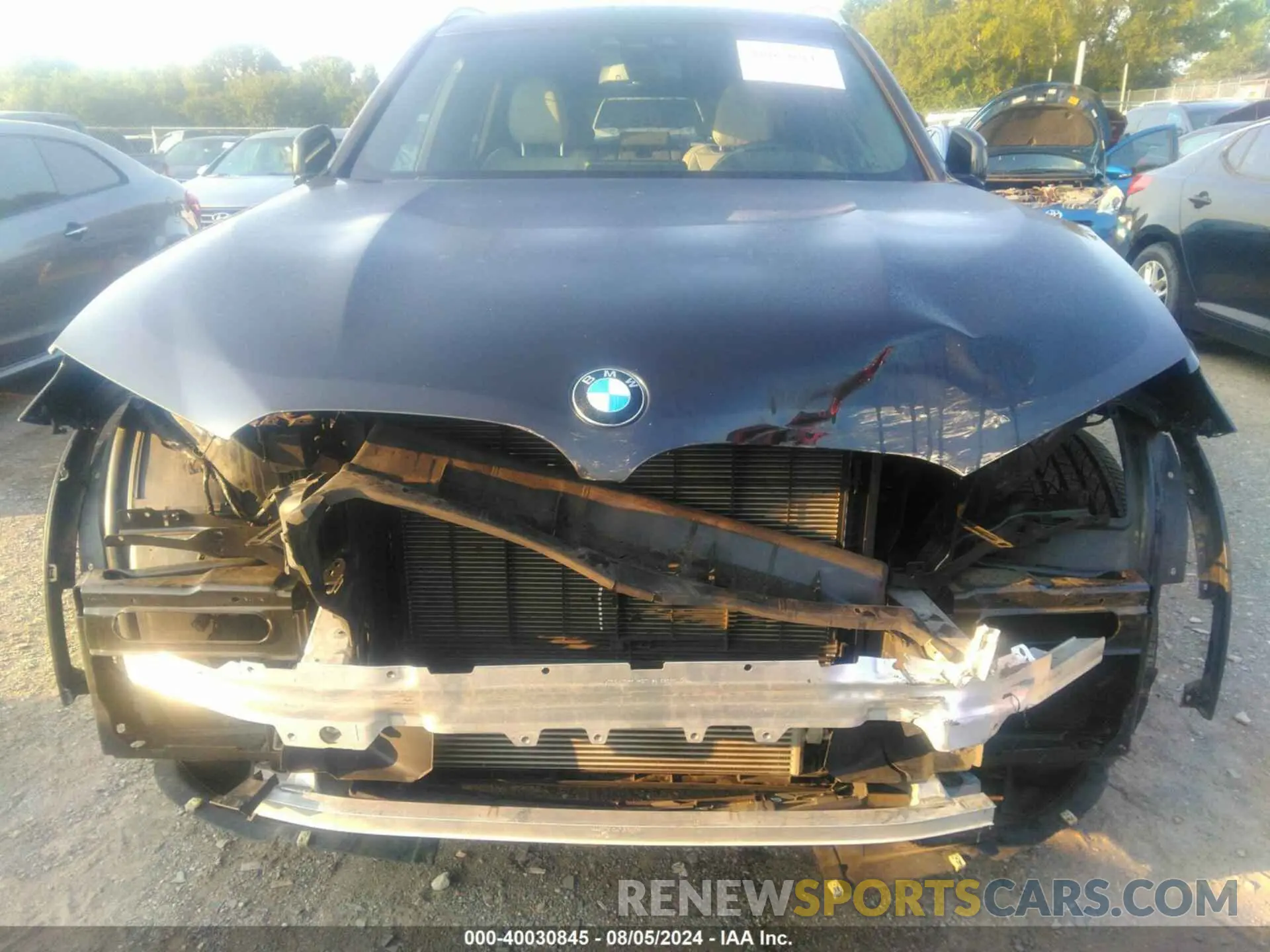 6 fotografías del automóvil dañado 5UXTY5C09L9D66653 BMW X3 2020