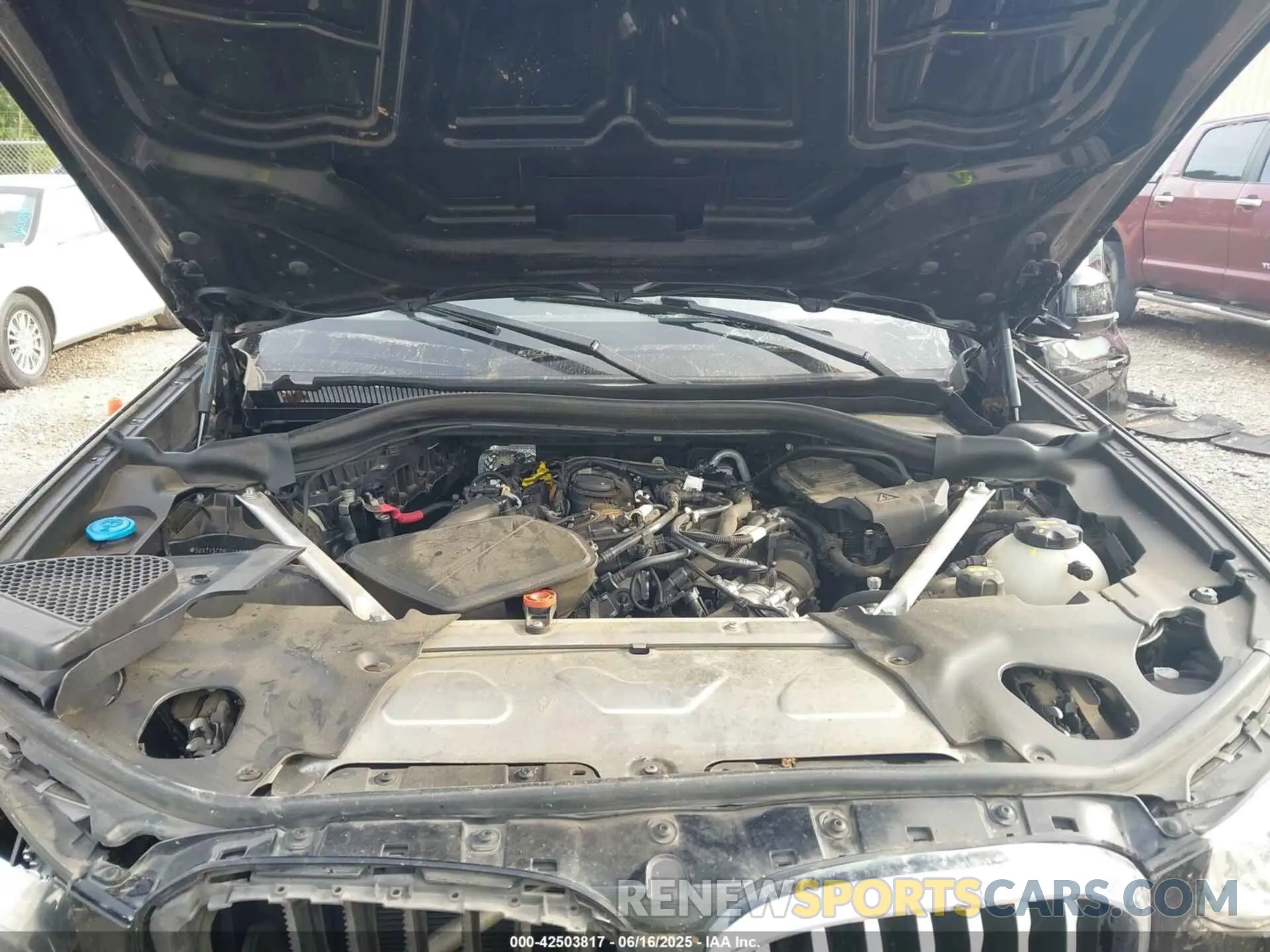 10 fotografías del automóvil dañado 5UXTY5C09LLE58039 BMW X3 2020
