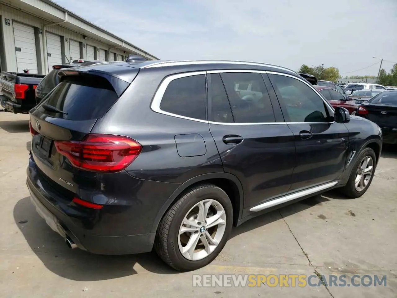 3 fotografías del automóvil dañado 5UXTY5C0XL9B39052 BMW X3 2020