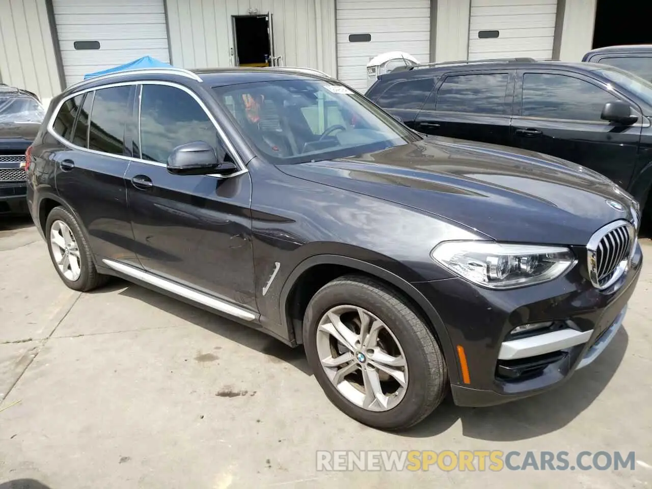 4 fotografías del automóvil dañado 5UXTY5C0XL9B39052 BMW X3 2020