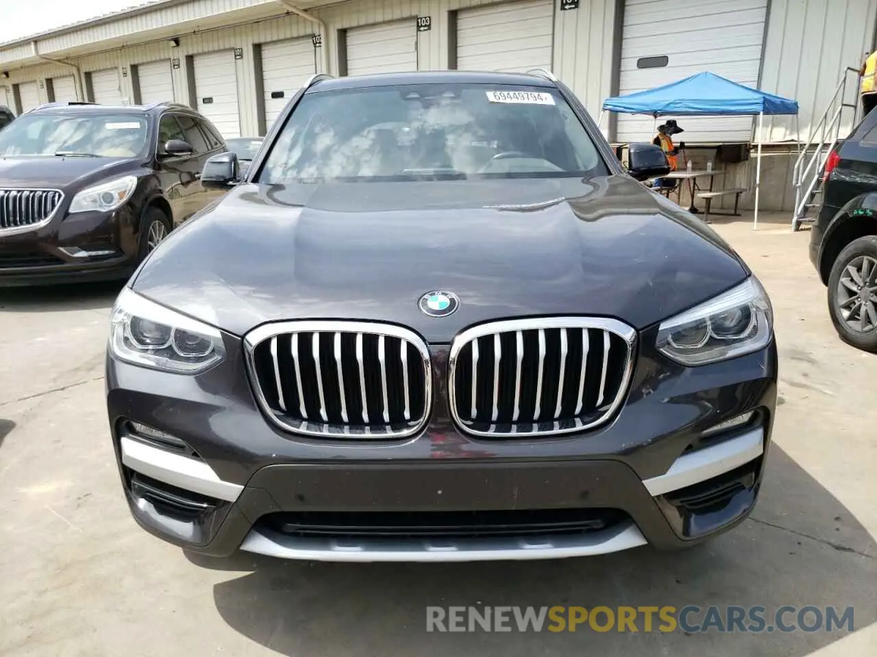 5 fotografías del automóvil dañado 5UXTY5C0XL9B39052 BMW X3 2020