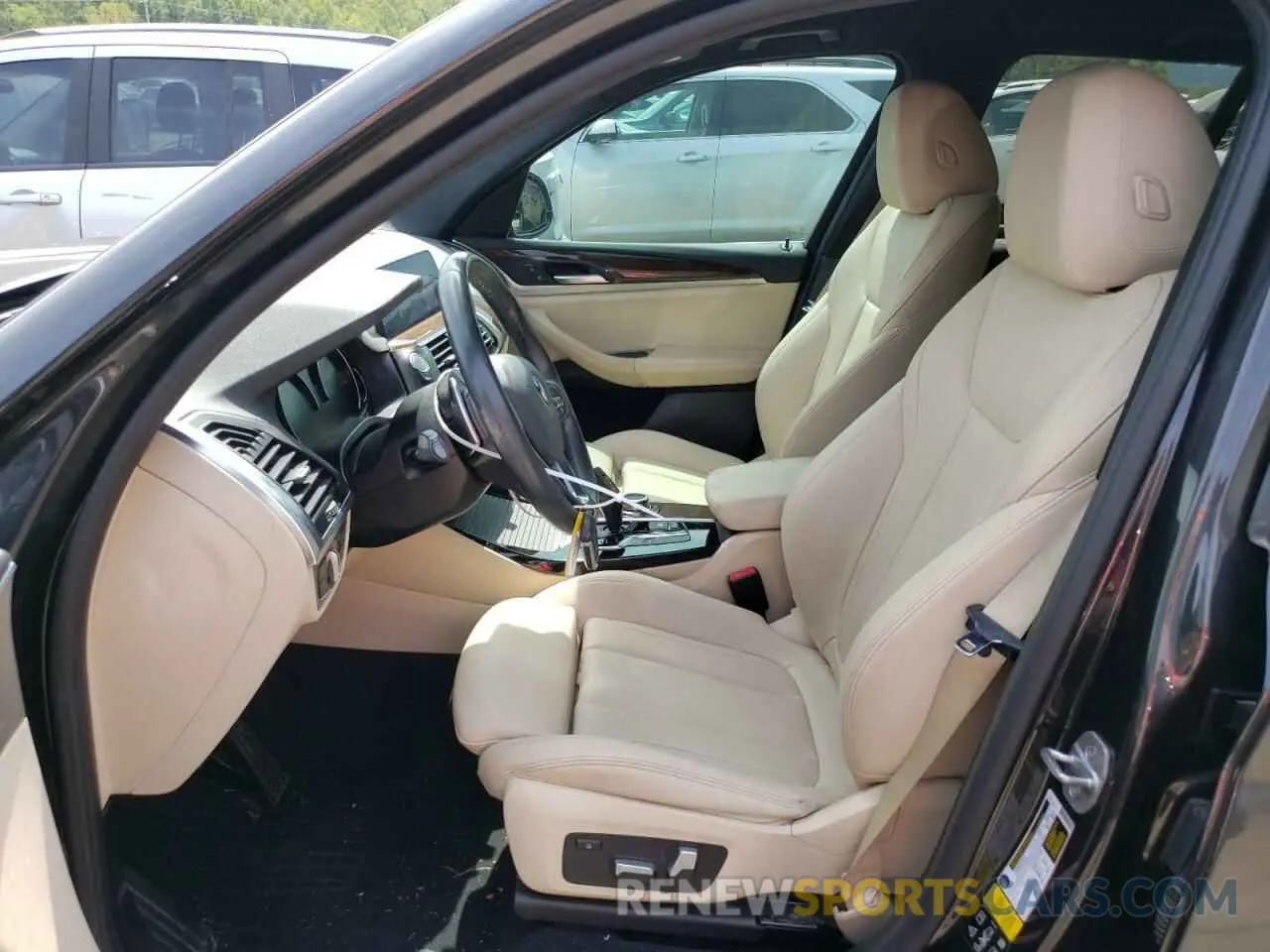 7 fotografías del automóvil dañado 5UXTY5C0XL9B39052 BMW X3 2020