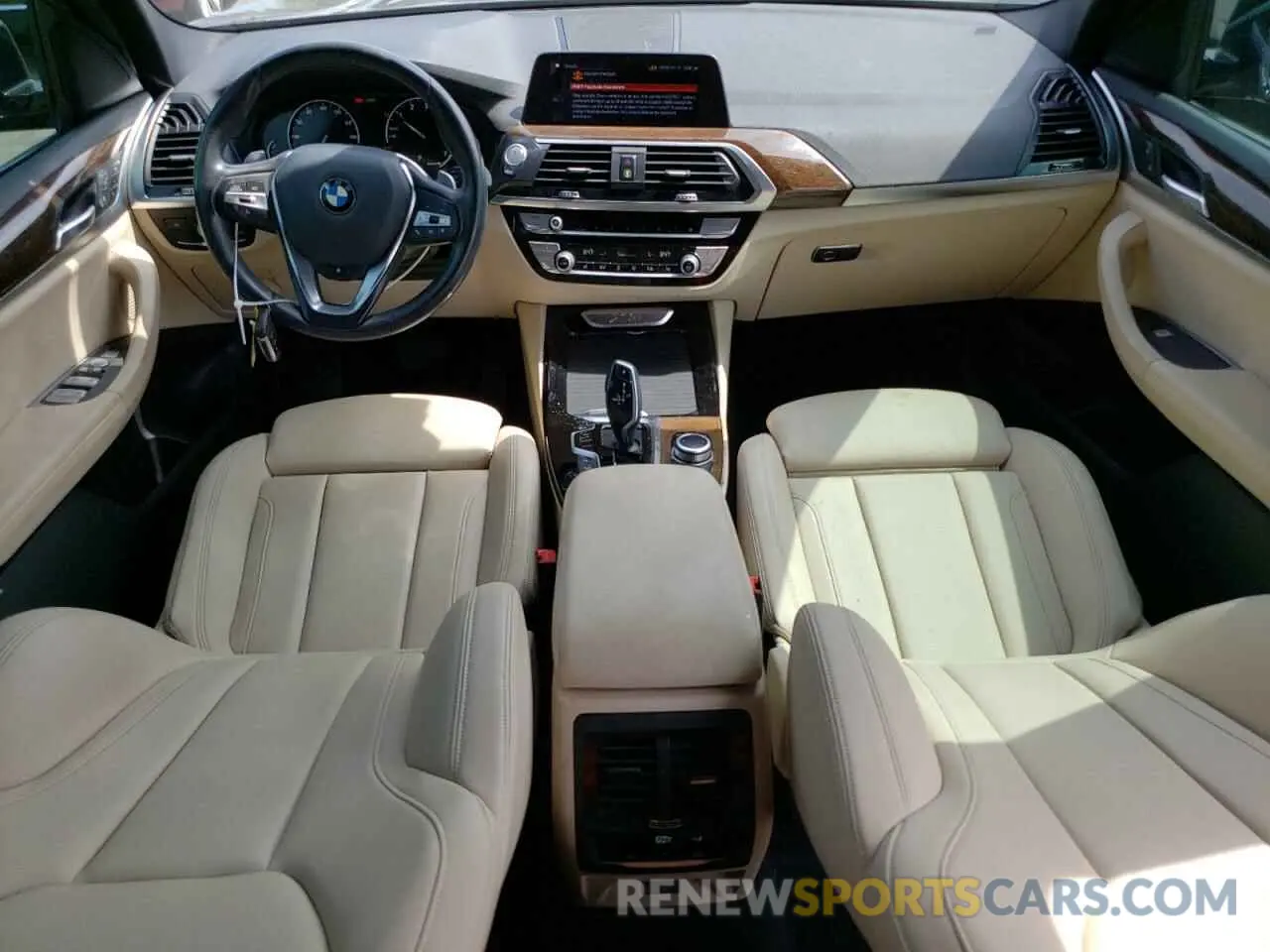 8 fotografías del automóvil dañado 5UXTY5C0XL9B39052 BMW X3 2020