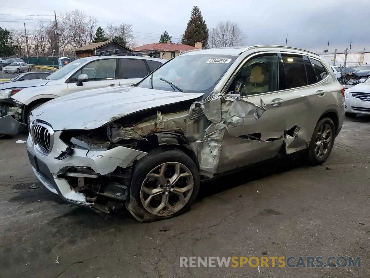 1 fotografías del automóvil dañado 5UXTY5C0XL9C73799 BMW X3 2020