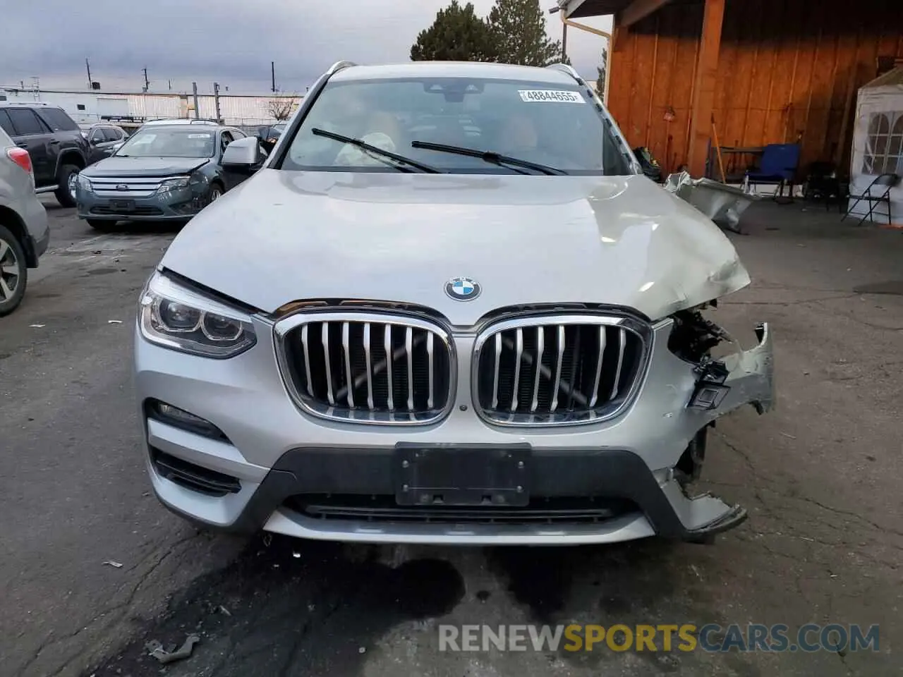 5 fotografías del automóvil dañado 5UXTY5C0XL9C73799 BMW X3 2020
