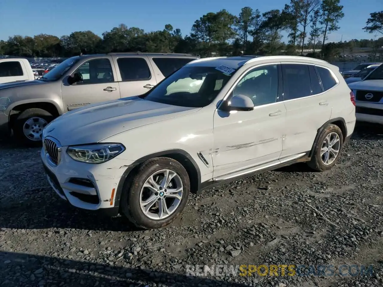 1 fotografías del automóvil dañado 5UXTY5C0XL9D44516 BMW X3 2020