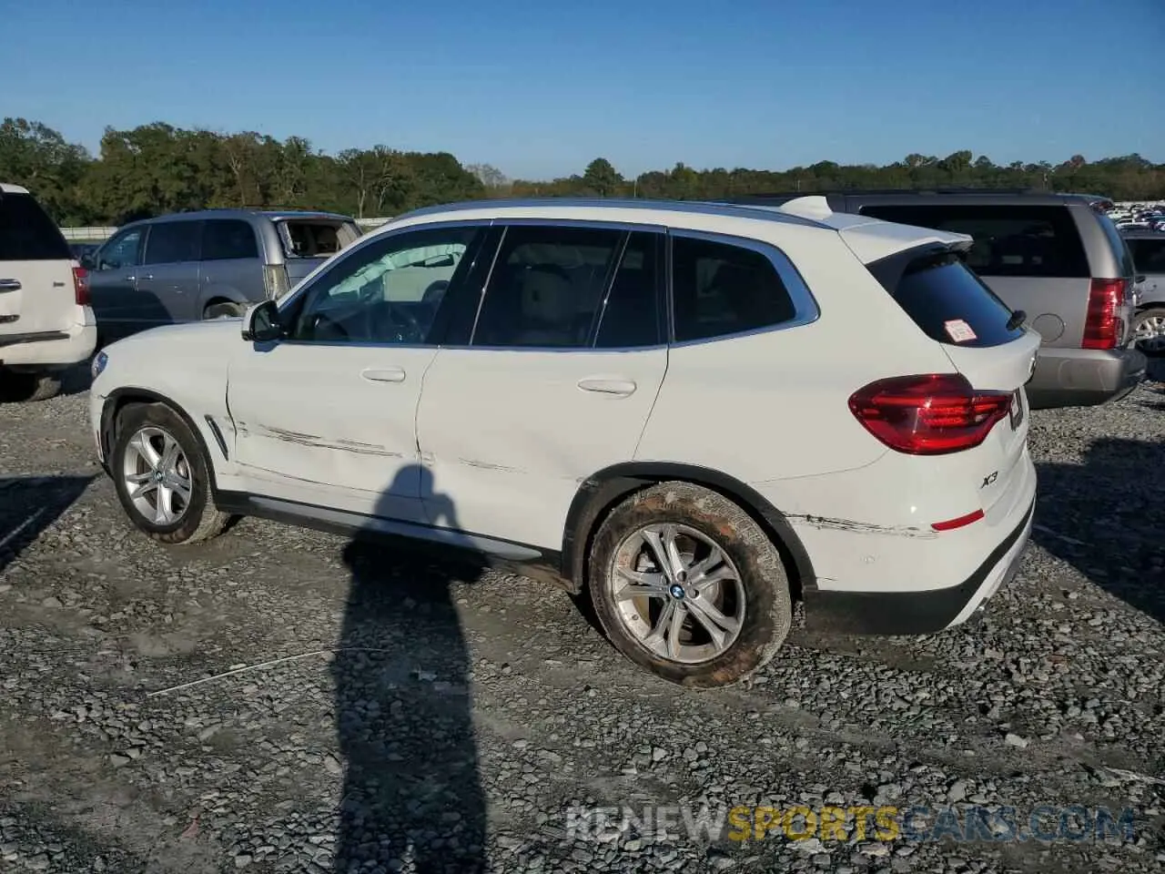 2 fotografías del automóvil dañado 5UXTY5C0XL9D44516 BMW X3 2020
