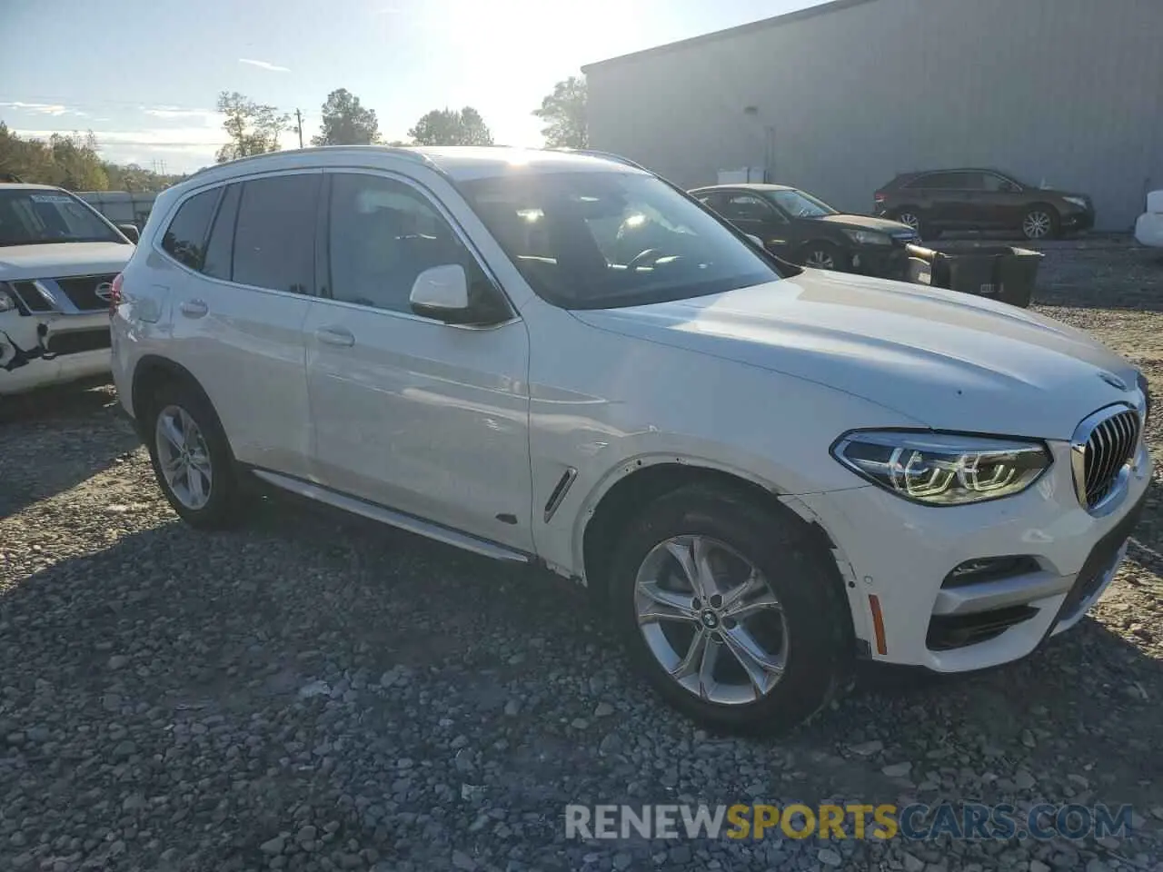 4 fotografías del automóvil dañado 5UXTY5C0XL9D44516 BMW X3 2020