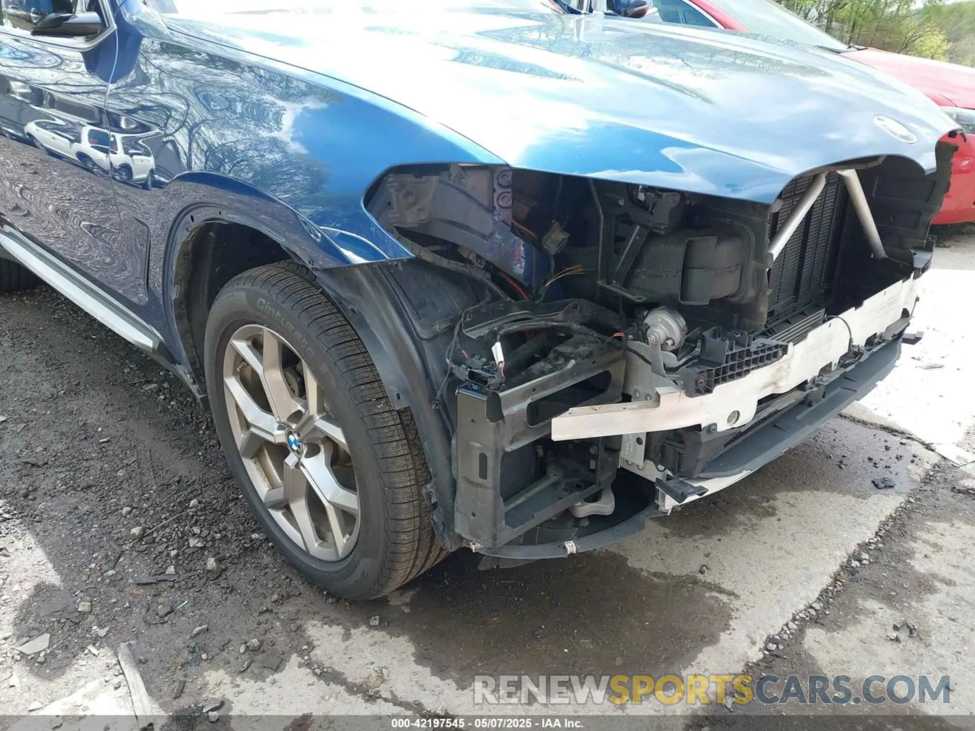 18 fotografías del automóvil dañado 5UXTY5C0XL9D50400 BMW X3 2020