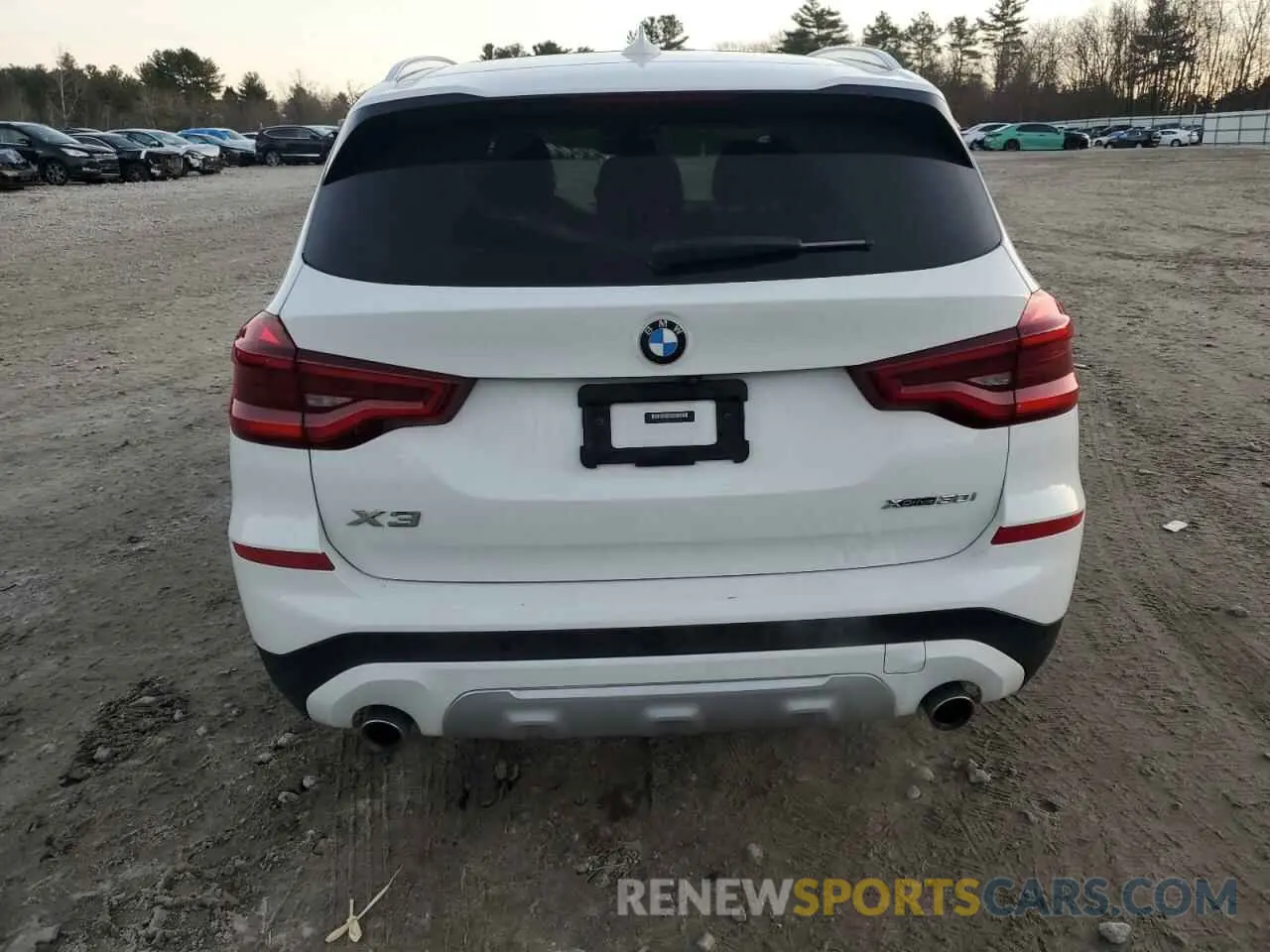6 fotografías del automóvil dañado 5UXTY5C0XLLT32074 BMW X3 2020