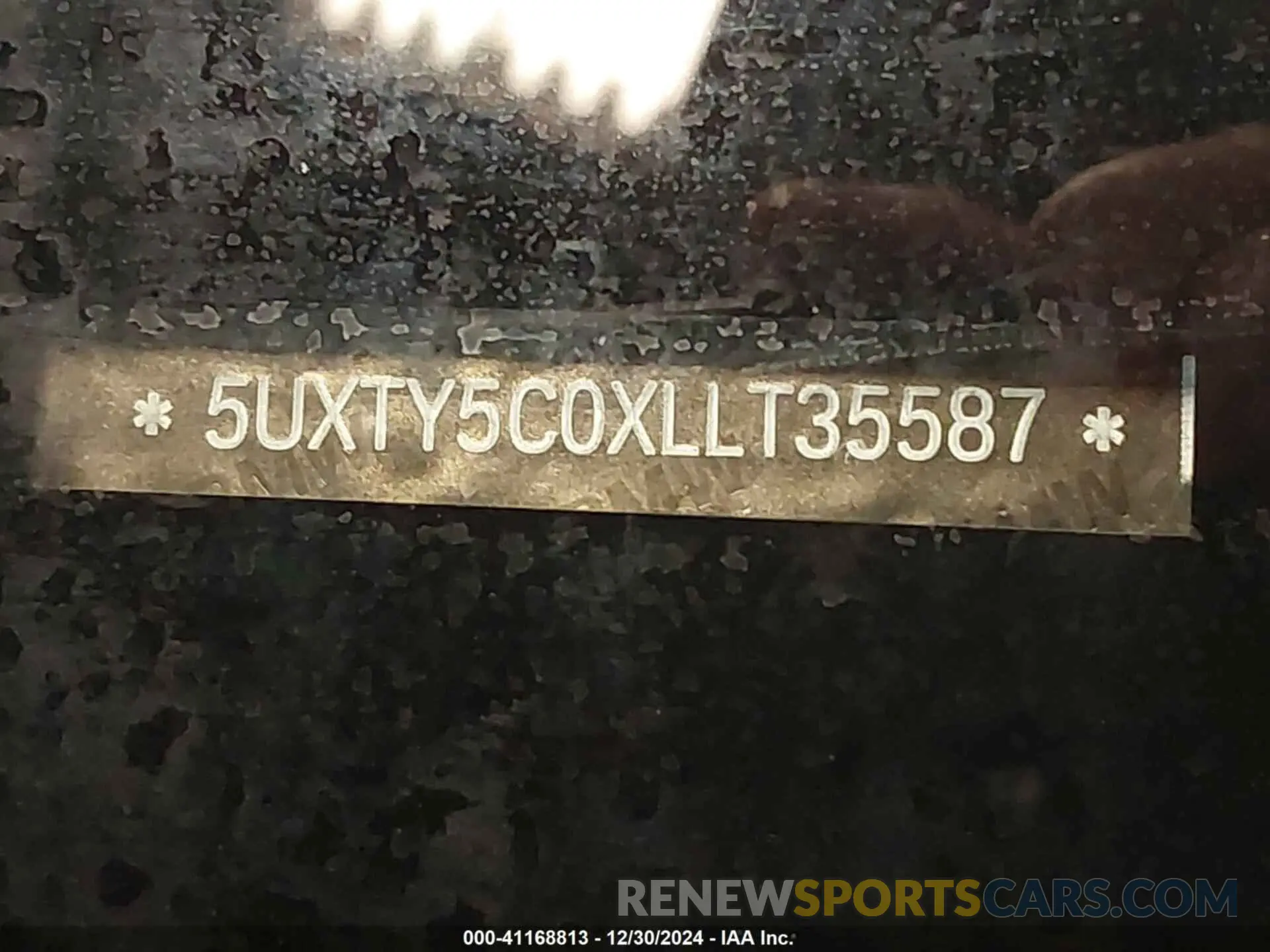 17 fotografías del automóvil dañado 5UXTY5C0XLLT35587 BMW X3 2020