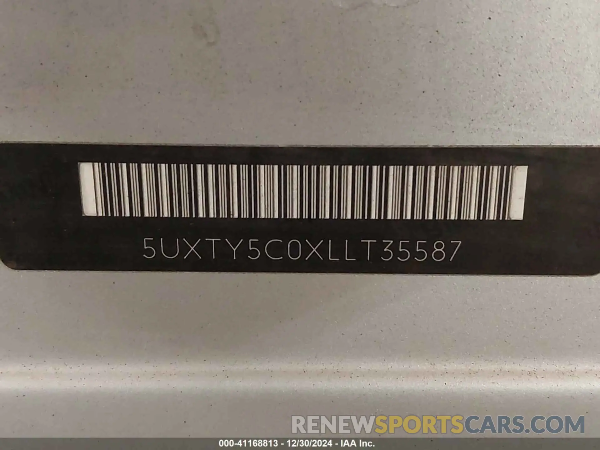 18 fotografías del automóvil dañado 5UXTY5C0XLLT35587 BMW X3 2020