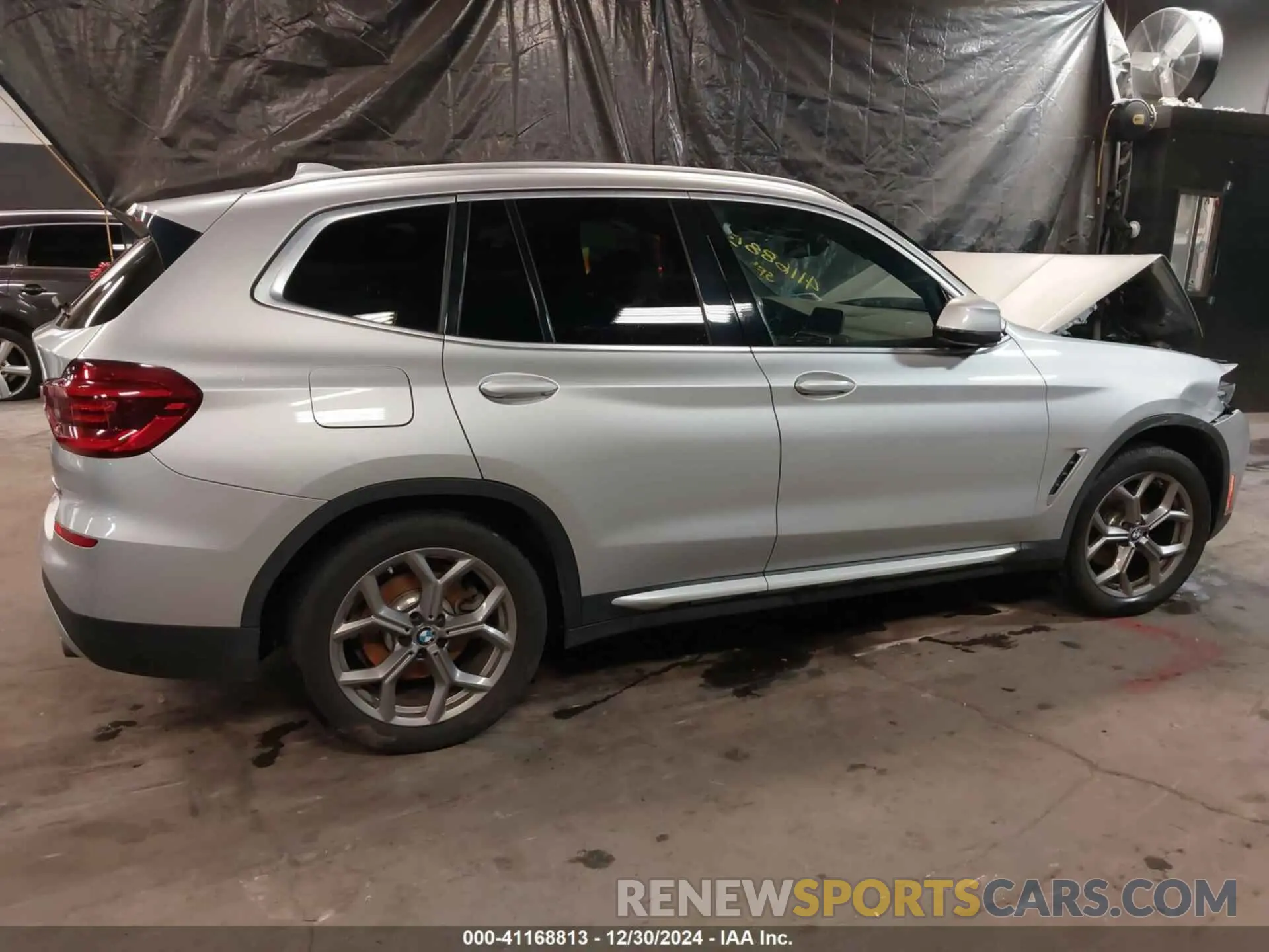 4 fotografías del automóvil dañado 5UXTY5C0XLLT35587 BMW X3 2020