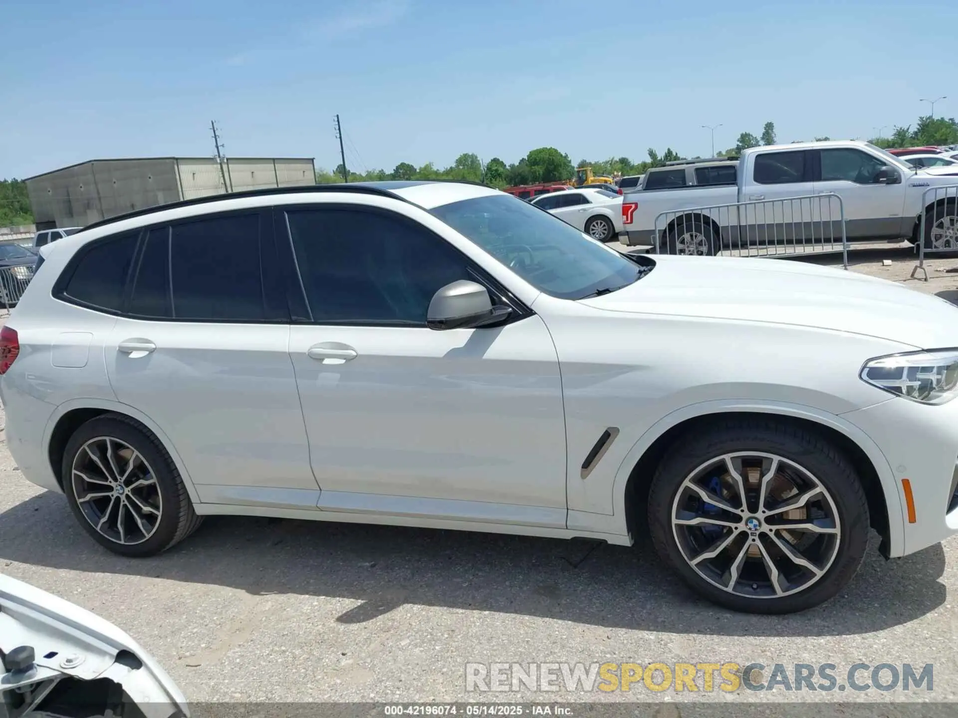 13 fotografías del automóvil dañado 5UXTY9C00L9B03829 BMW X3 2020