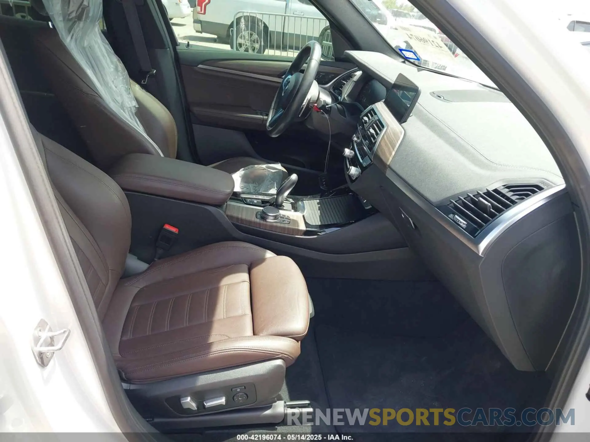 5 fotografías del automóvil dañado 5UXTY9C00L9B03829 BMW X3 2020