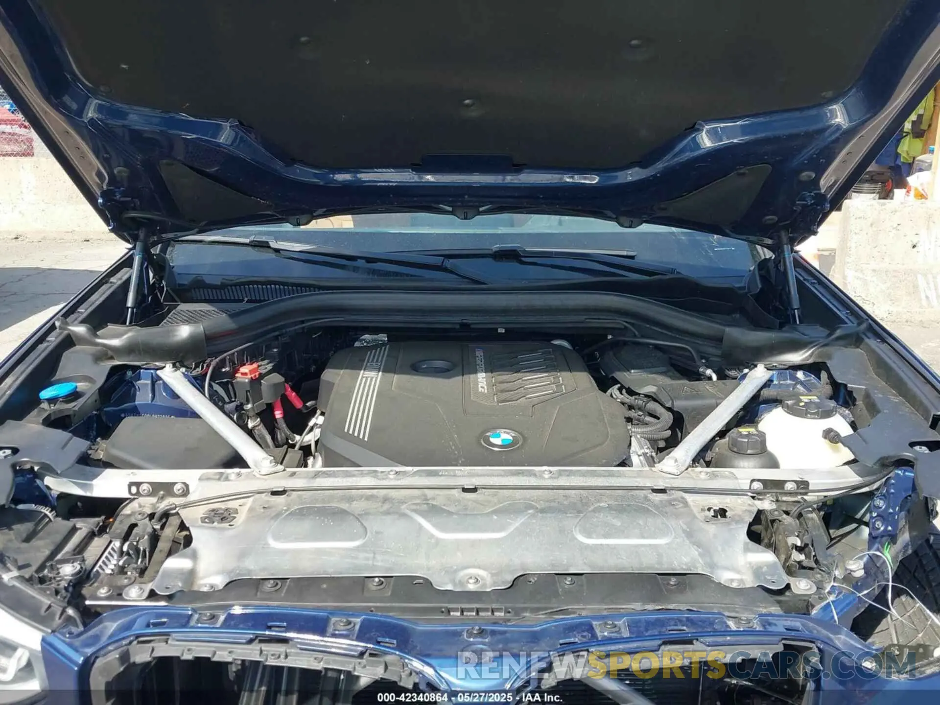 10 fotografías del automóvil dañado 5UXTY9C00L9B77025 BMW X3 2020