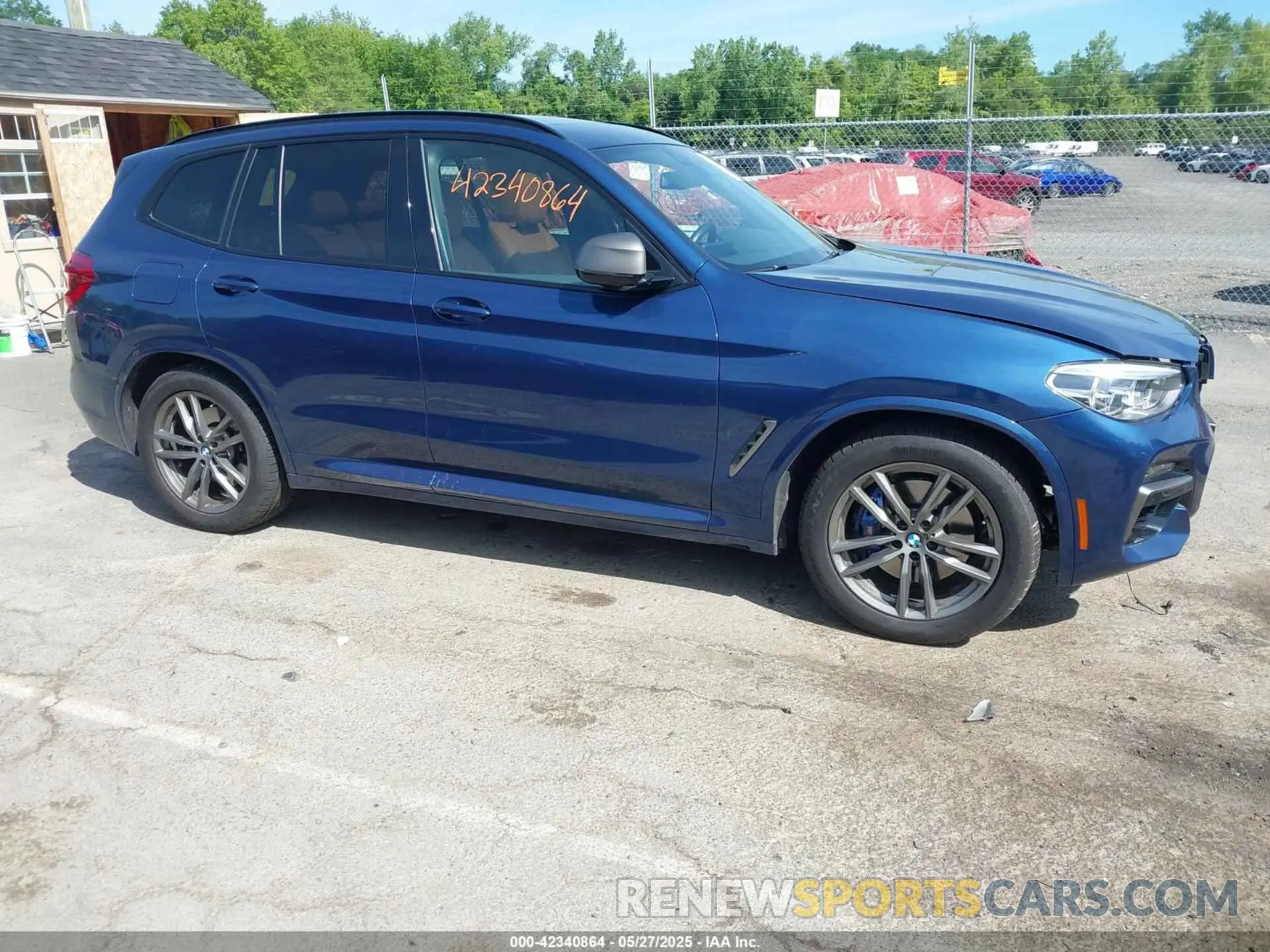 13 fotografías del automóvil dañado 5UXTY9C00L9B77025 BMW X3 2020