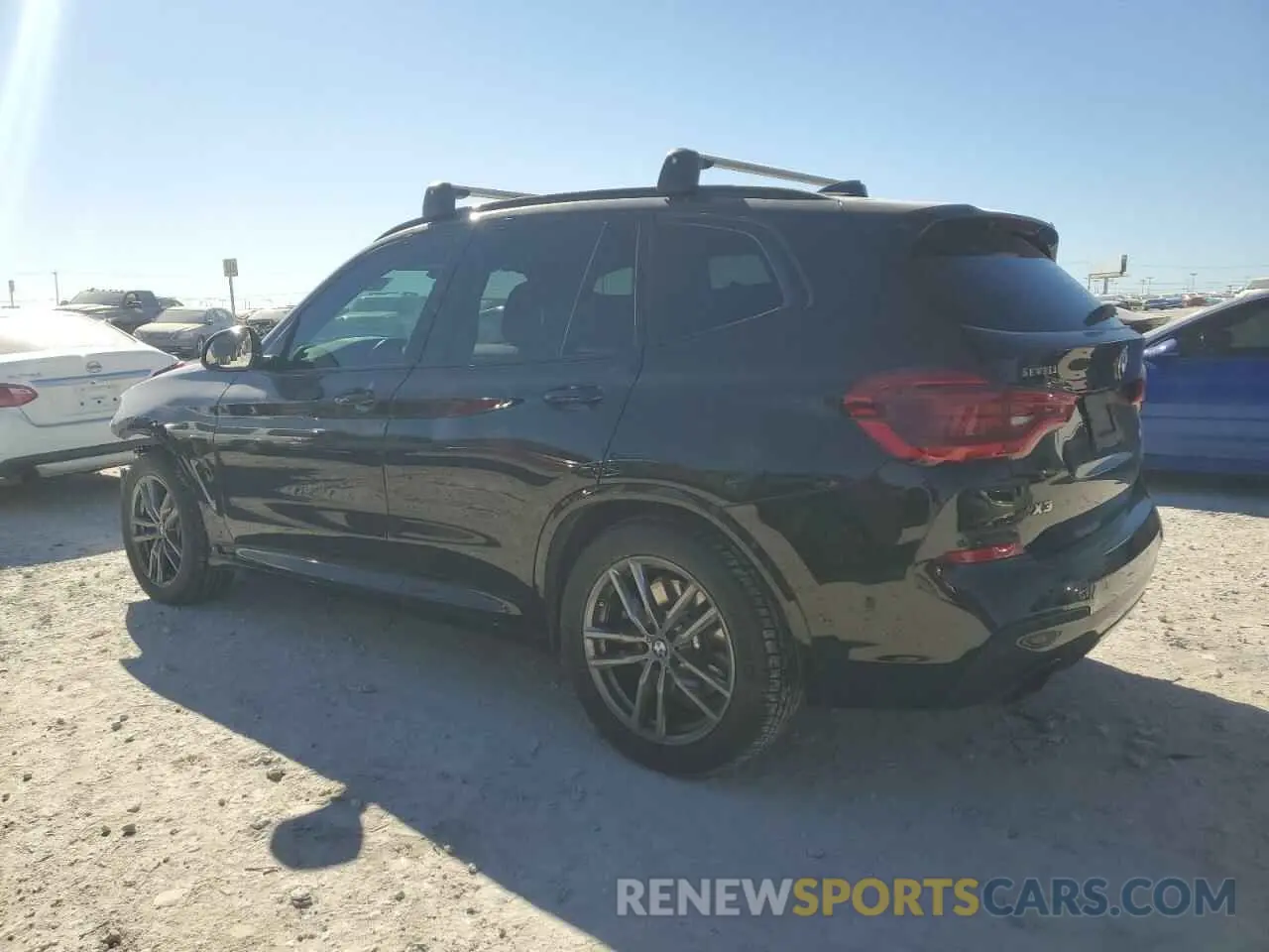 2 fotografías del automóvil dañado 5UXTY9C02L9B17635 BMW X3 2020