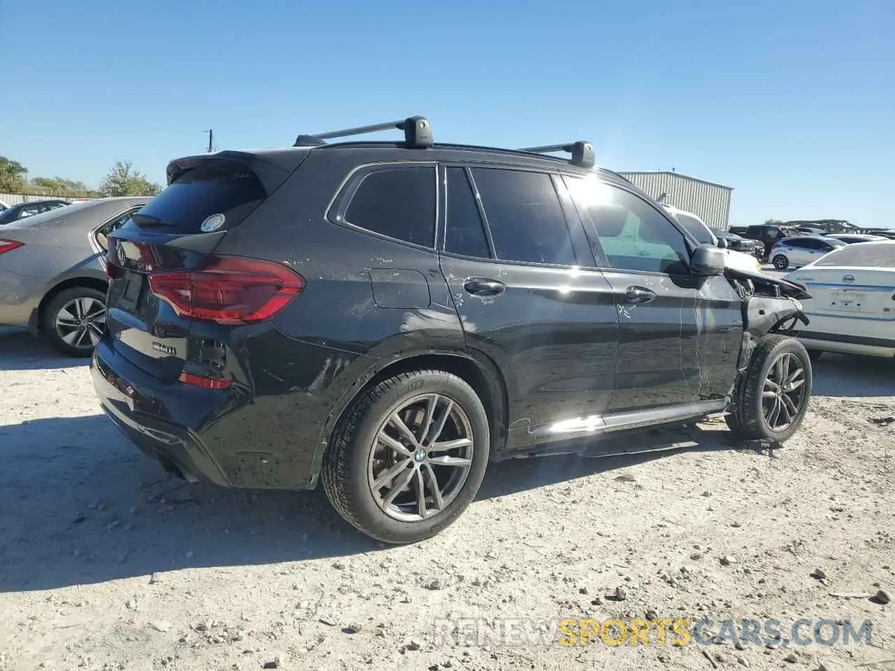 3 fotografías del automóvil dañado 5UXTY9C02L9B17635 BMW X3 2020