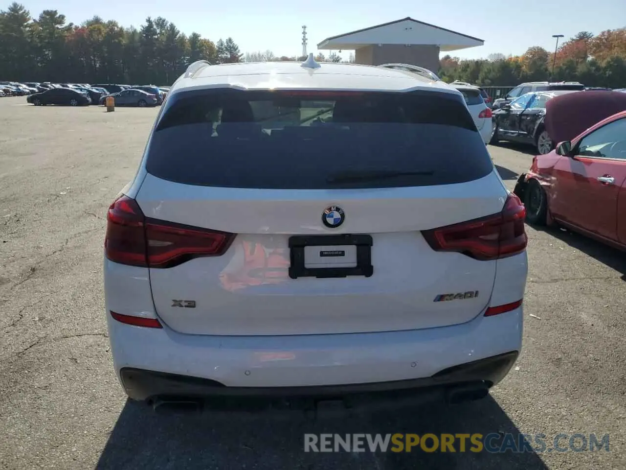 6 fotografías del automóvil dañado 5UXTY9C03L9B90626 BMW X3 2020