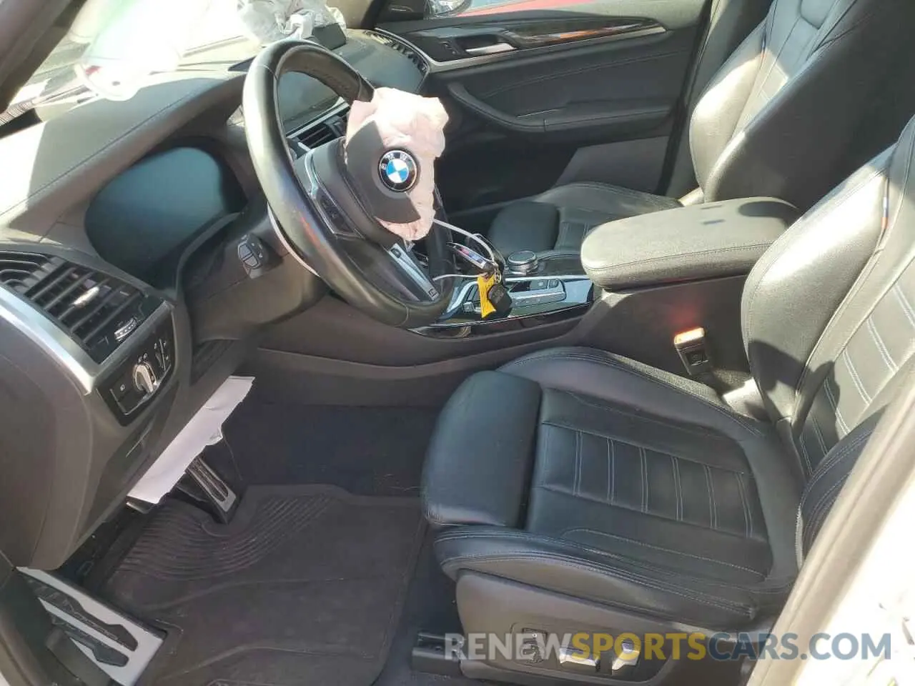 7 fotografías del automóvil dañado 5UXTY9C03L9B90626 BMW X3 2020