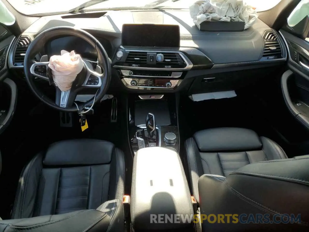 8 fotografías del automóvil dañado 5UXTY9C03L9B90626 BMW X3 2020