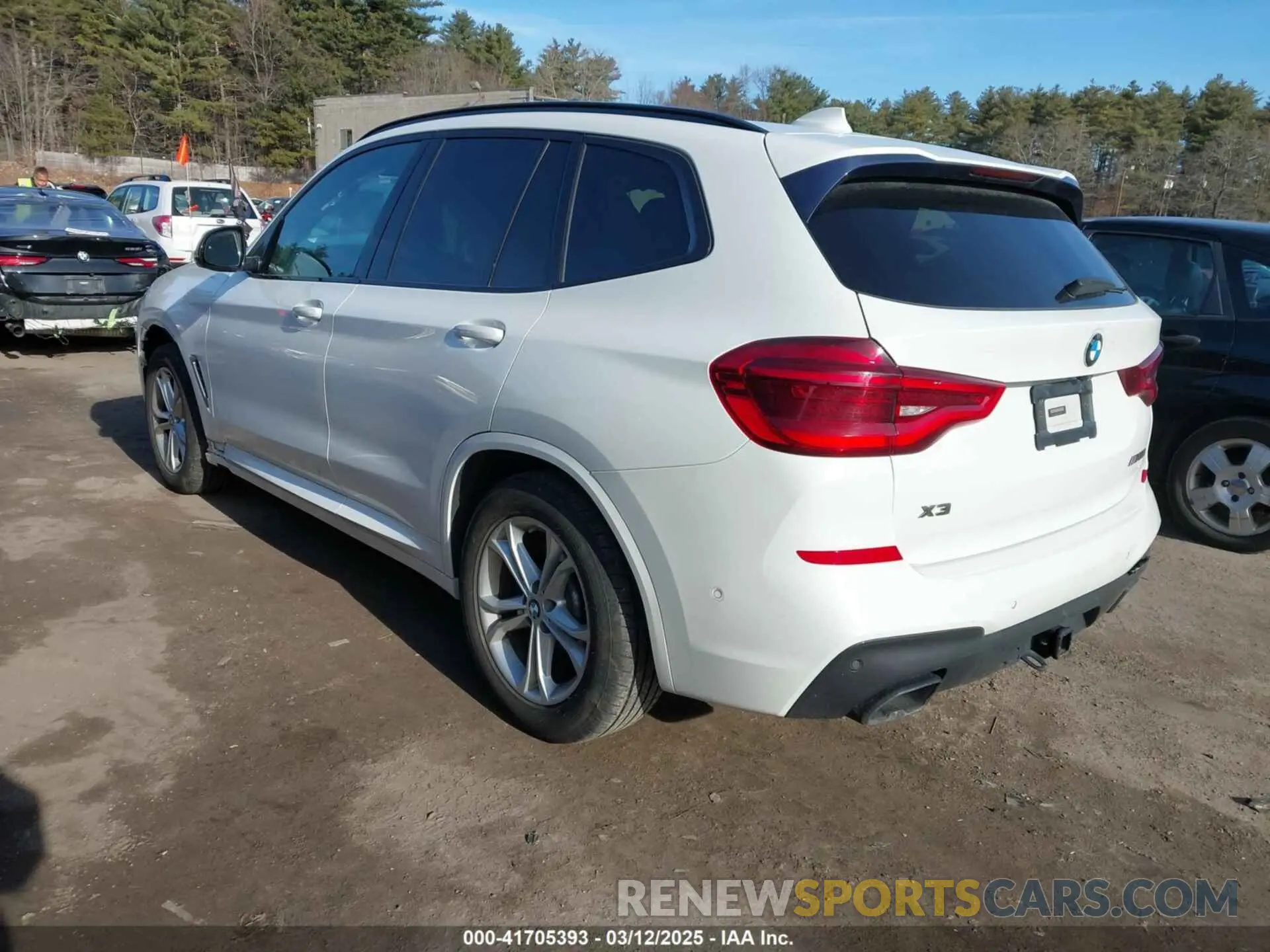 3 fotografías del automóvil dañado 5UXTY9C04L9B25297 BMW X3 2020