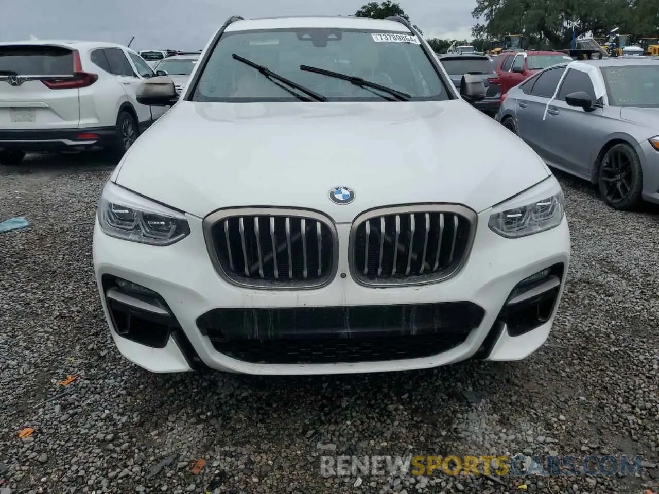 5 fotografías del automóvil dañado 5UXTY9C04L9D22521 BMW X3 2020