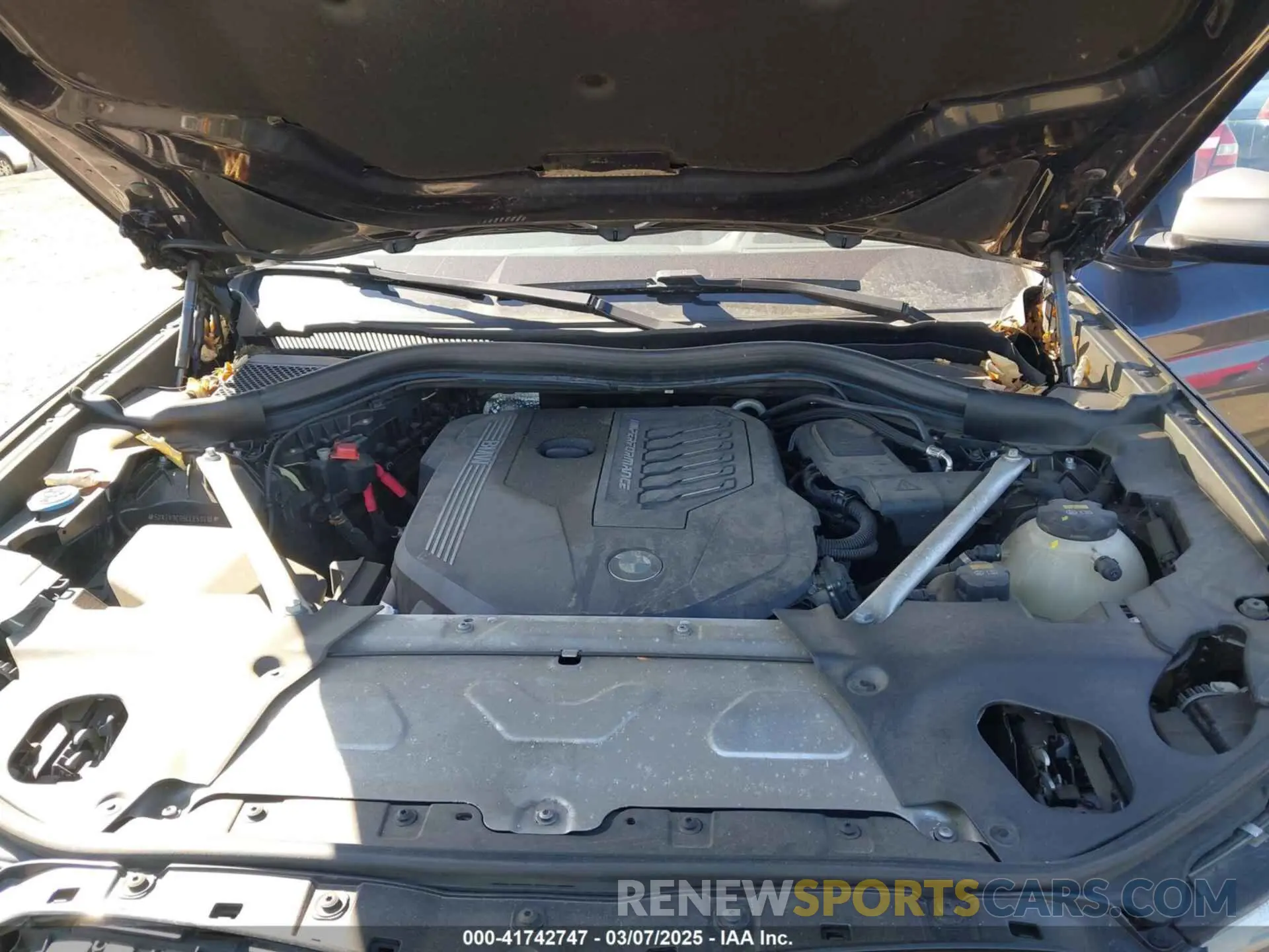 10 fotografías del automóvil dañado 5UXTY9C05LLE59910 BMW X3 2020