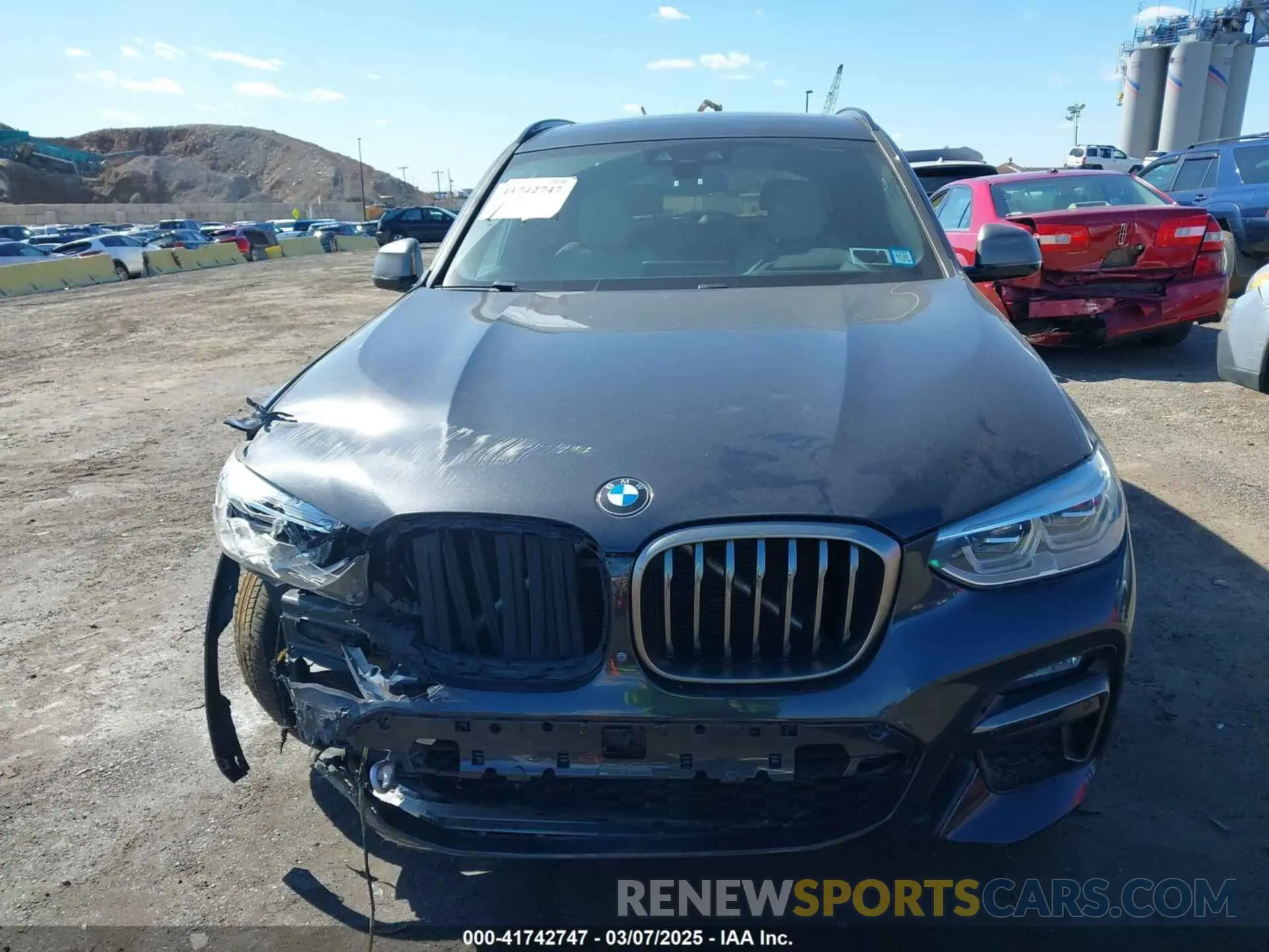 12 fotografías del automóvil dañado 5UXTY9C05LLE59910 BMW X3 2020